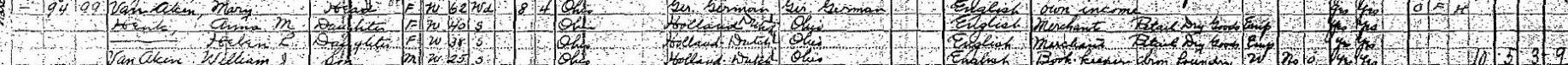 Wiliam Van aken of N. Woodland Road signed the 1911 petition. Click to see the full form.