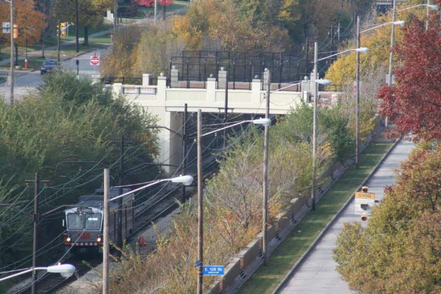 the new bridge at East 121st Street